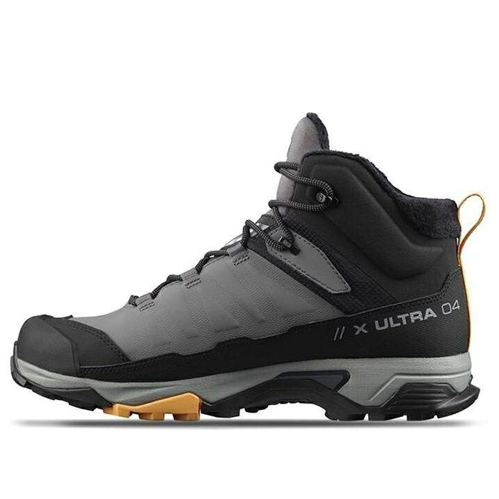 サロモン ウルトラ ミッド 灰色 グレー 黒色 ブラック 'GREY BLACK' スニーカー メンズ SALOMON X ULTRA 4 MID TS CSWP 413552 / GREY BLACK