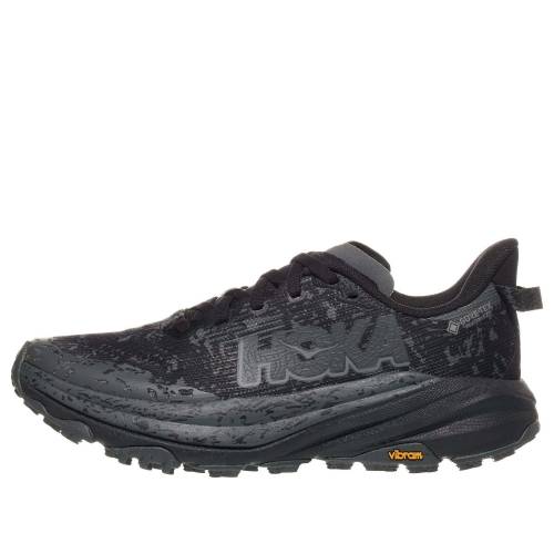 ホカオネオネ ゴアテックス 黒いこと 黒いこと \u0027BLACK ORBIT\u0027 スニーカー レディース HOKA ONE ONE (WMNS) HOKA ONE SPEEDGOAT 6 GORE-TEX OUTER 1155151-BCKT / BLACK OUTER ORBIT