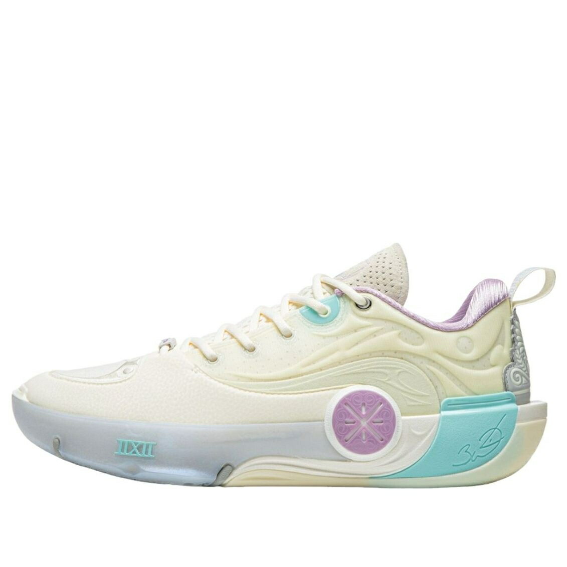 リーニン ウェイド 白色 ホワイト 紫 パープル 'OFF WHITE' スニーカー メンズ LI-NING WAY OF WADE 12 ABAV085-3 / OFF WHITE PURPLE MINT 69,630円
