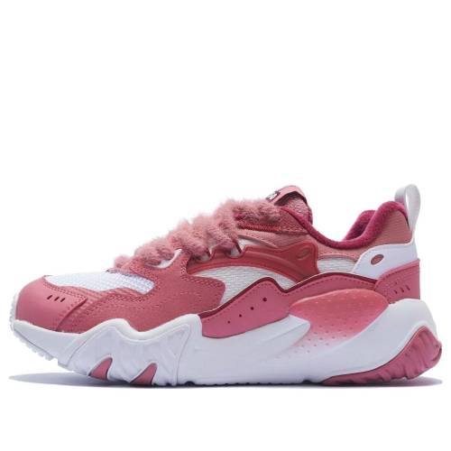 リーニン 点火装置 さくら色 白いこと 白いこと \u0027LOTSO\u0027 スニーカー レディース LI-NING (WMNS) X-CLAW LITE X TOY STORY AGLS214-3 / PINK WHITE