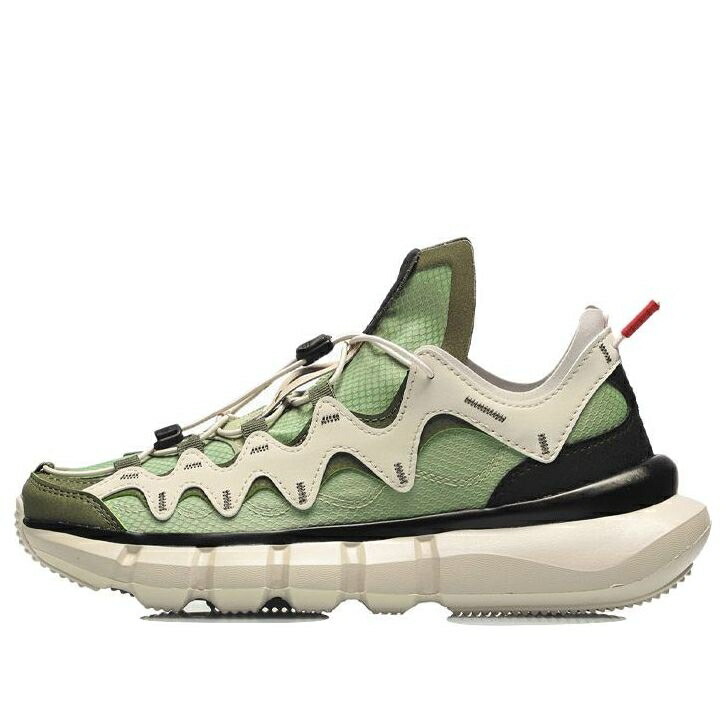 リーニン ライト 灰色 グレー 緑 グリーン 2.3 MAY DAY スニーカー レディース LI-NING (WMNS) ESSENCE LITE AGBR052-3 / GREY GREEN