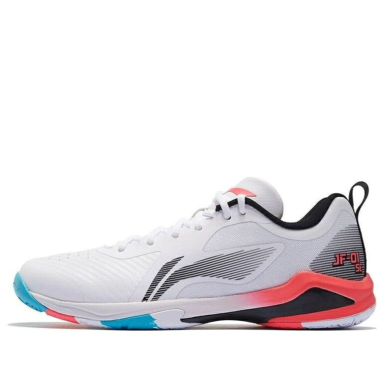 リーニン ブラスト 白色 ホワイト 黒色 ブラック 青色 ブルー 赤 レッド 'WHITE BLACK' スニーカー メンズ LI-NING BLAST SE AYZS018-3 / WHITE BLACK BLUE RED
