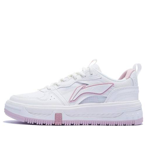 リーニン 白いこと 白いこと 紫 パープル \u0027WHITE PURPLE\u0027 スニーカー レディース LI-NING (WMNS) XINGCHUAN V2 AGCT144-2 / WHITE PURPLE