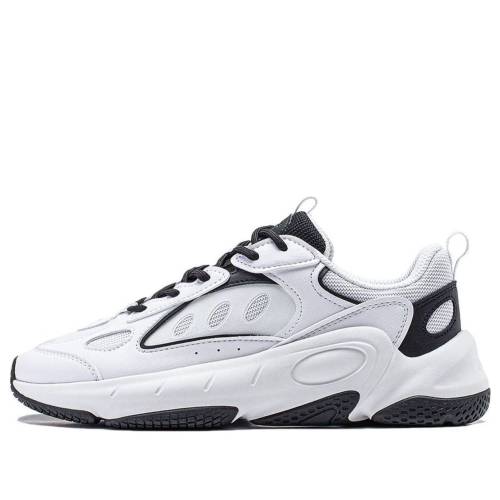リーニン 白いこと 白いこと 黒いこと 黒いこと \u0027WHITE BLACK\u0027 スニーカー レディース LI-NING (WMNS) WING STYLE AGCT462-3 / WHITE BLACK