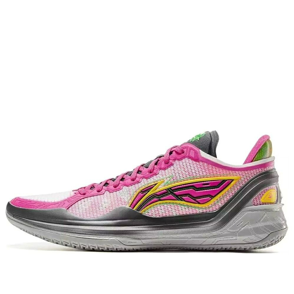 リーニン ピンク 銀色 シルバー 'PINK SILVER' スニーカー メンズ LI-NING LIREN 4 V2 ABAU037-14 / PINK SILVER
