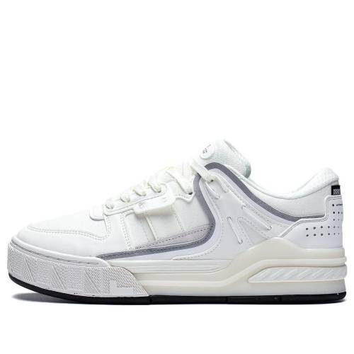 リーニン 白いこと 白いこと 薄墨色 薄墨色 \u0027WHITE GREY\u0027 スニーカー メンズ LI-NING DAWN AGCS353-2 / WHITE GREY