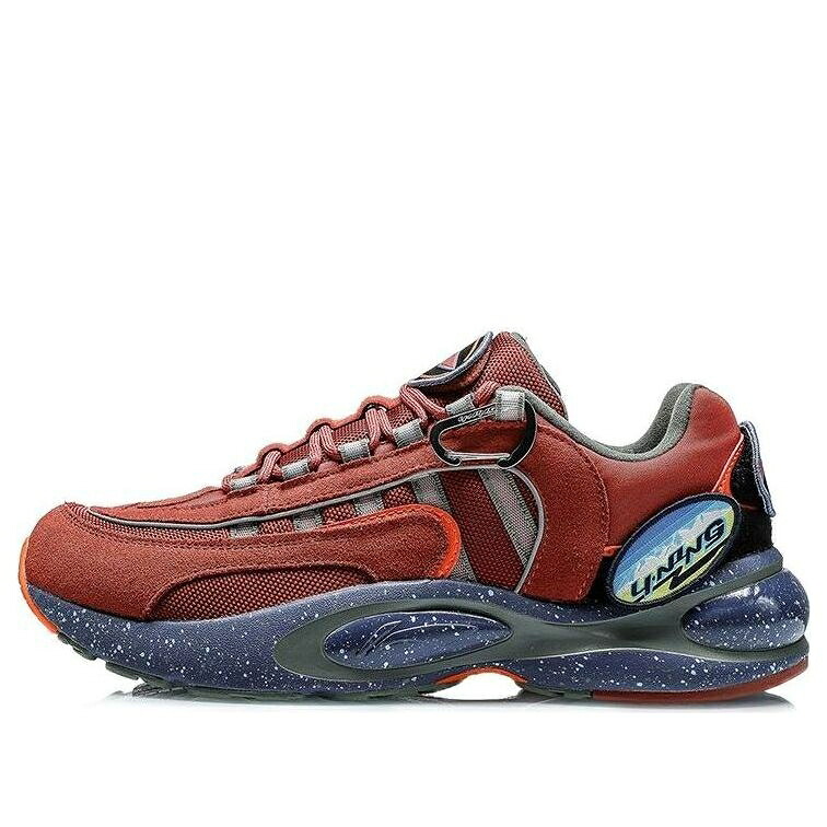 リーニン 赤 赤いこと 青み 青色 ニューヨーク州 \u0027RED BLUE\u0027 スニーカー メンズ LI-NING V8 X NEW YORK FASHION WEEK 2019 ARHP189-3 / RED BLUE