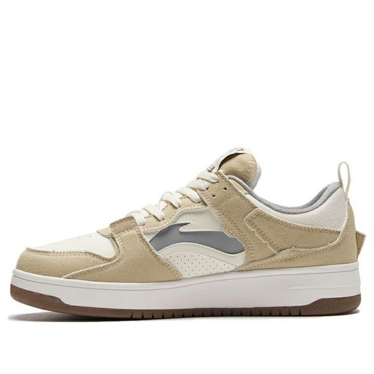 リーニン 労働者階級 白いこと 白いこと カーキ 赤銅色 赤銅色 \u0027WHITE KHAKI\u0027 スニーカー メンズ LI-NING FAN LAYER PRO AGCR313-6 / WHITE KHAKI BROWN