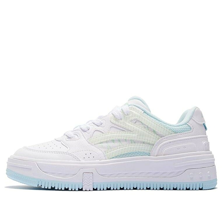 リーニン 白いこと 白いこと 緑 緑であること 青み 青色 \u0027WHITE GREEN\u0027 スニーカー レディース LI-NING (WMNS) FLOATING LIGHT AGCS078-1 / WHITE GREEN BLUE