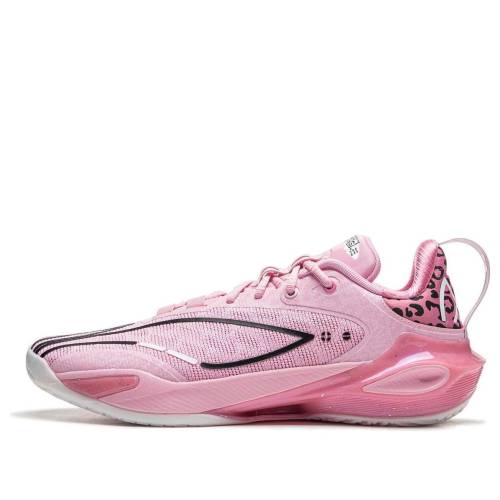 リーニン す早さ サクラ色 黒いこと 黒いこと 白いこと 白いこと \u0027PINK BOOM\u0027 スニーカー メンズ LI-NING SPEED 11 DOUBLE ABAU053-2 / PINK BLACK WHITE