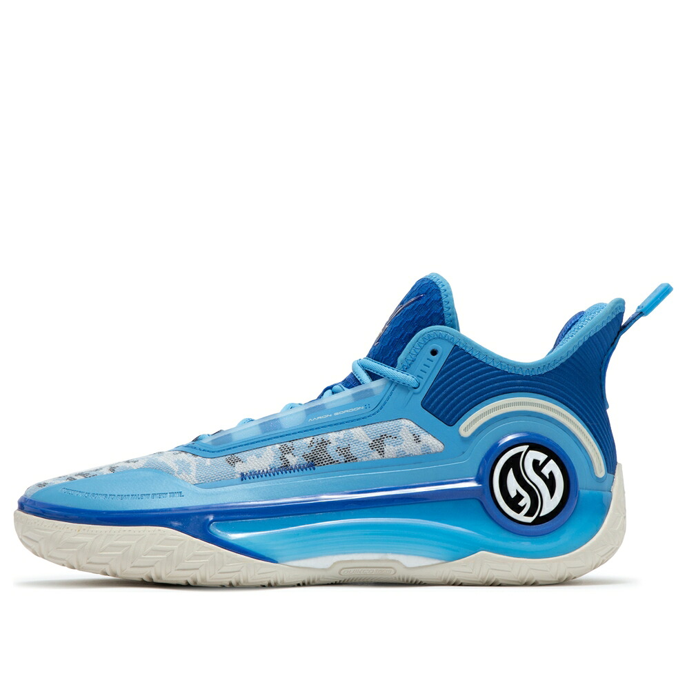 青み 青色 \u0027BACKYARD\u0027 スニーカー メンズ 361 DEGREES 361 DEGREES AG4 AARON GORDON 672341102-2 / UNIVERSITY BLUE SAGO