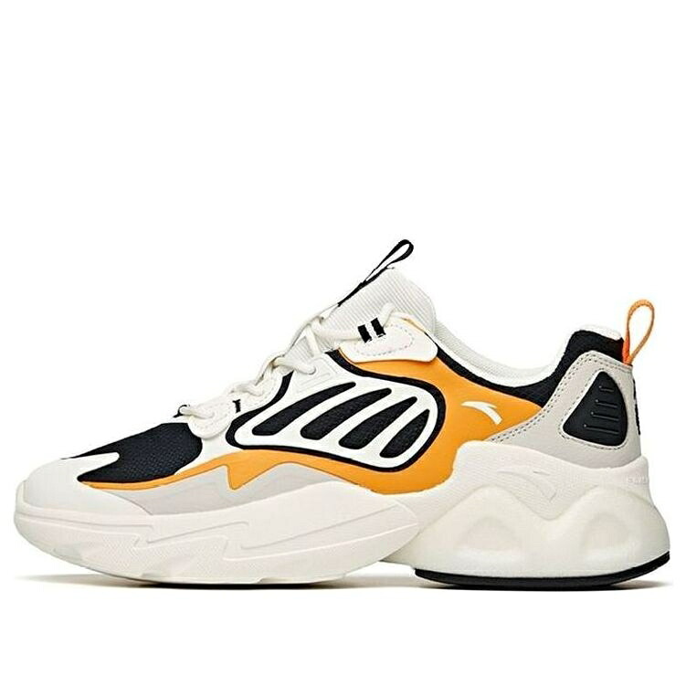 黄色 イエロー 白色 ホワイト 黒色 ブラック 2.0 'WHITE BLACK' スニーカー メンズ ANTA MILLENNIUM LOW YELLOW 112128896-5 / WHITE YELLOW BLACK|スニケス