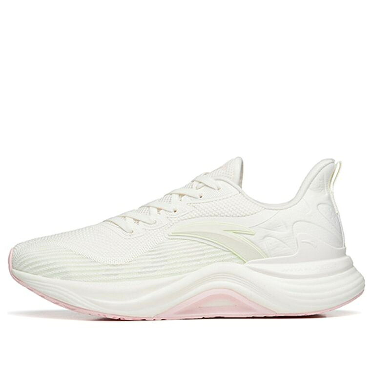 スニーカー 運動すること靴 白いこと 白いこと さくら色 2.5 \u0027WHITE PINK\u0027 スニーカー レディース ANTA (WMNS) A-TROON SHOES 122235582-3 / WHITE PINK