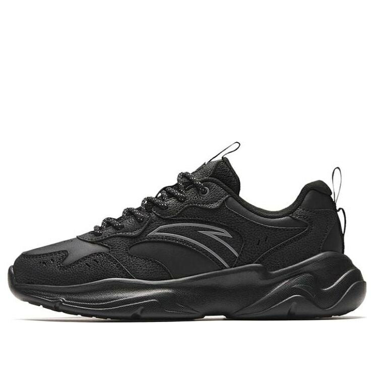 カジュアル スニーカー 運動靴 黒色 ブラック 灰色 グレー 'BLACK' スニーカー レディース ANTA (WMNS) CASUAL DAD SHOES 922328815-5 / BLACK GREY