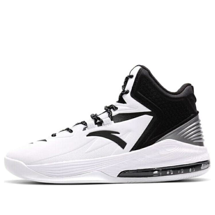 篭球 白いこと 白いこと 黒いこと 黒いこと \u0027WHITE BLACK\u0027 スニーカー メンズ ANTA BASKETBALL SNEAKERS 91631101-1 / WHITE BLACK
