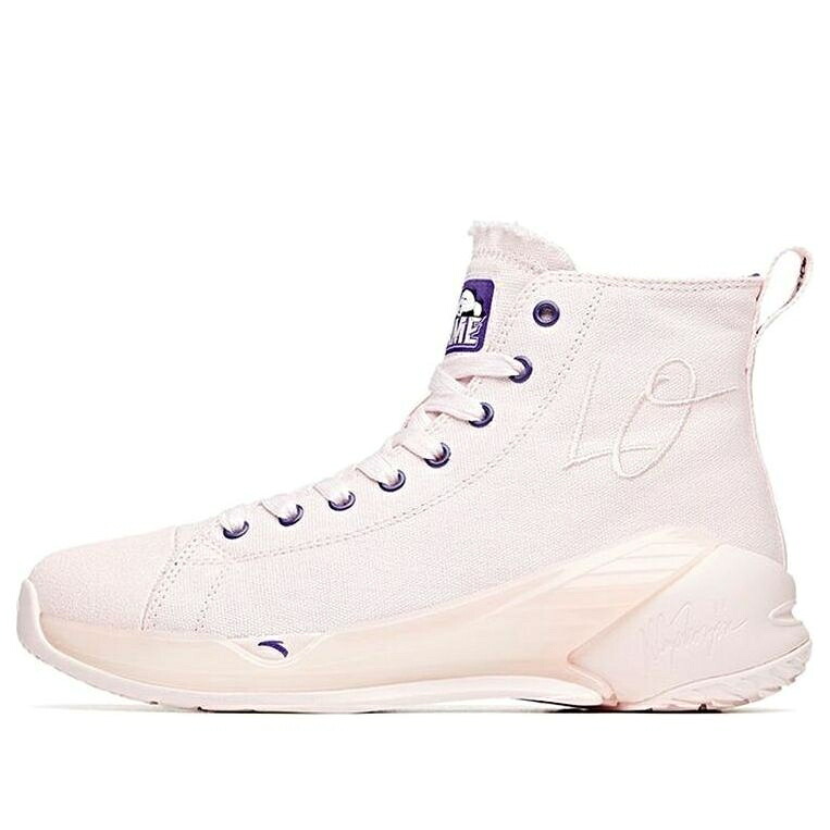 篭球 続きもの さくら色 紫 パープル \u0027LIGHT PINK\u0027 スニーカー レディース ANTA (WMNS) BASKETBALL SERIES SNEAKERS 122021804S-3 / LIGHT PINK PURPLE