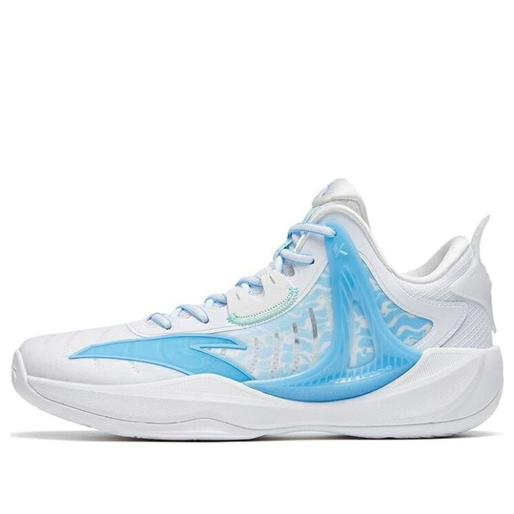 スニーカー 運動すること靴 白いこと 白いこと 青み 青色 \u0027WHITE BLUE\u0027 スニーカー メンズ ANTA KLAY THOMPSON LIGHT 8 SHOES 112321603-2 / WHITE BLUE