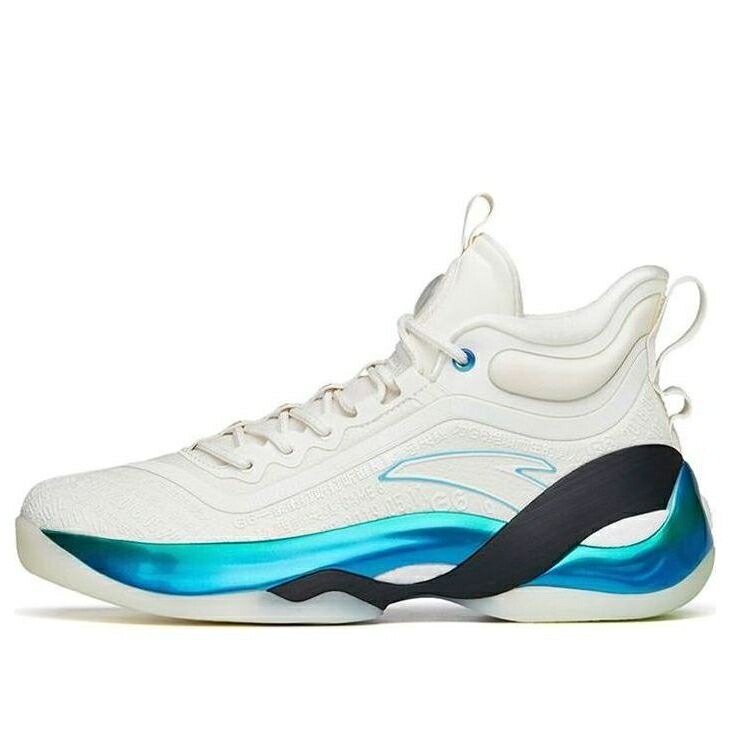 白色 ホワイト 青色 ブルー 'G6 TANG' スニーカー メンズ ANTA KLAY THOMPSON 7 112221101-2 / WHITE BLUE