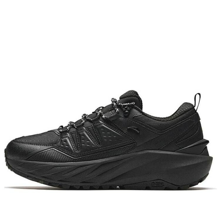 黒色 ブラック 'BLACK' スニーカー メンズ ANTA TANSHAN 912345586-1 / BLACK