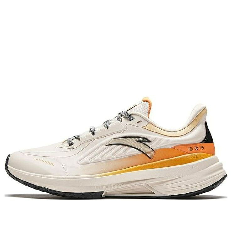 白いこと 白いこと ベージュ 橙 オレンジ色 黒いこと 黒いこと 黄味がかった 黄色 \u0027BEIGE ORANGE\u0027 スニーカー レディース ANTA (WMNS) CHUANG 922345581-4 / WHITE BEIGE ORANGE BLACK YELLOW