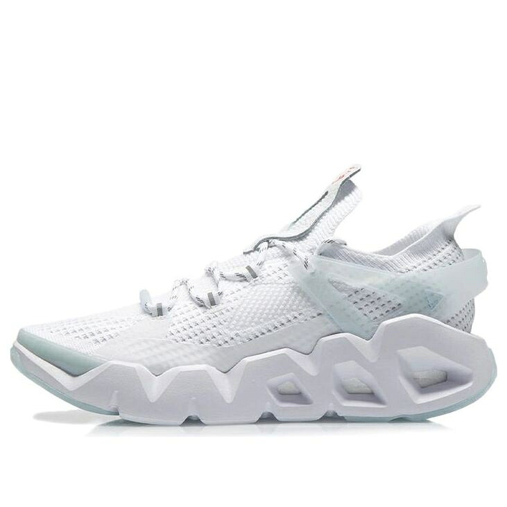 リーニン 白色 ホワイト 青色 ブルー 2.3 'WHITE' スニーカー メンズ LI-NING ESSENCE DELTA AGBR045-2 / WHITE BLUE|スニケス