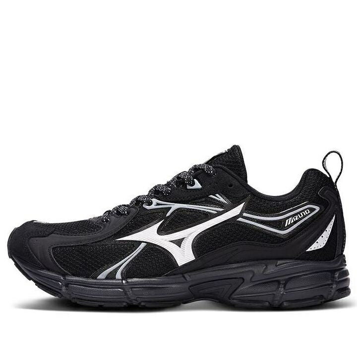 ミズノ す早さ 黒いこと 黒いこと 白いこと 白いこと \u0027BLACK\u0027 スニーカー メンズ MIZUNO SPEED 10S D1GH240605 / BLACK WHITE