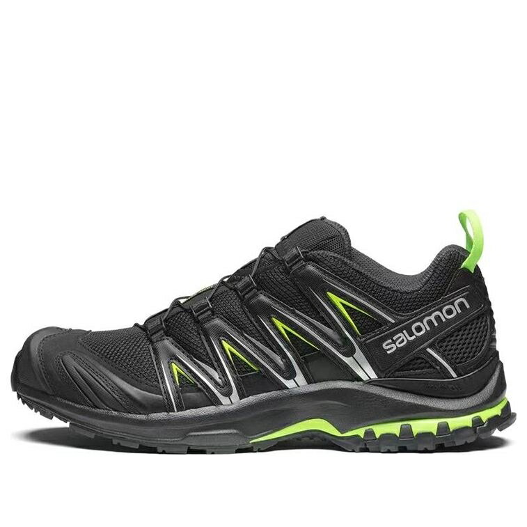 サロモン 労働者階級 黒いこと 黒いこと 緑 緑であること \u0027BLACK GREEN\u0027 スニーカー メンズ SALOMON XA PRO 3D ADV 474779 / BLACK GREEN