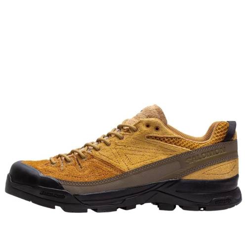 サロモン スエードクロス スウェード 赤銅色 赤銅色 \u0027SAFARI\u0027 スニーカー メンズ SALOMON X-ALP SUEDE 478763 / BROWN