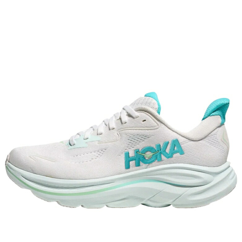 ホカオネオネ 白色 ホワイト 青色 ブルー 'WHITE BLUE' スニーカー レディース HOKA ONE ONE (WMNS) HOKA ONE CLIFTON 10 CIELO 1162031-WTCL / WHITE CIELO BLUE|スニケス