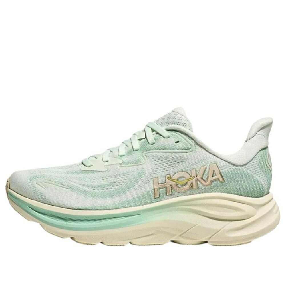 ホカオネオネ \u0027SEA JADEITE\u0027 スニーカー レディース HOKA ONE ONE (WMNS) HOKA ONE CLIFTON 10 GLASS 1162031-SJD / SEA GLASS JADEITE