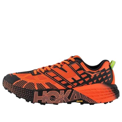 ホカオネオネ 緑 グリーン 'TOMATO GREEN' スニーカー メンズ HOKA ONE ONE HOKA ONE SPEEDGOAT 2 ELECTRIC 1162710-TLCT / TOMATO ELECTRIC GREEN