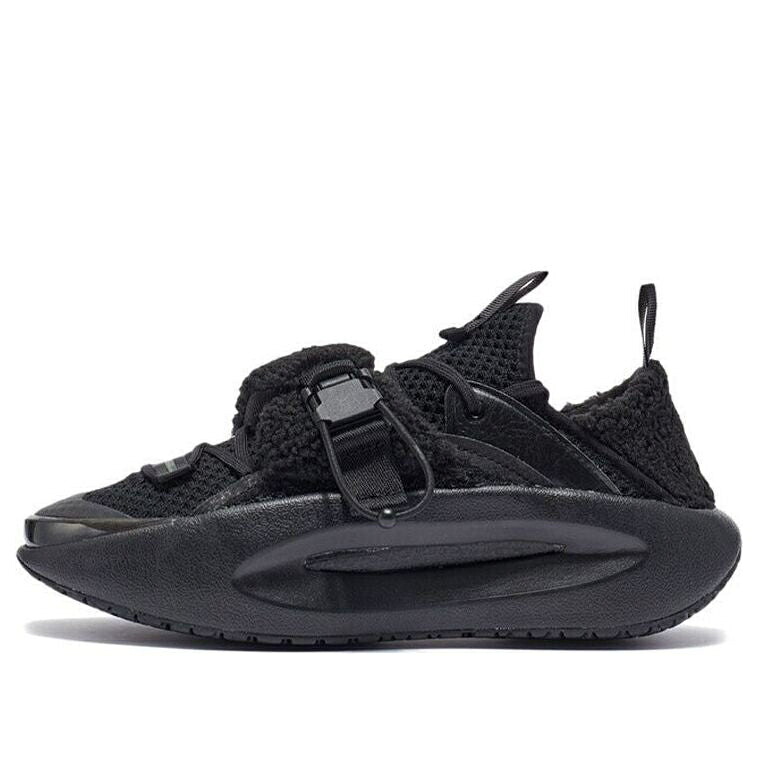 リーニン 黒いこと 黒いこと \u0027BLACK\u0027 スニーカー レディース LI-NING (WMNS) YUNYOU LOW AGBR070-2 / BLACK