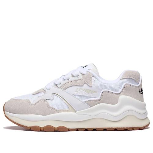 リーニン 白色 ホワイト 'WHITE TAN' スニーカー レディース LI-NING (WMNS) 001 SHANHAI AZGT008-5 / WHITE TAN|スニケス