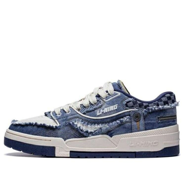 リーニン 青味 青み 白いこと 白いこと \u0027BLUE WHITE\u0027 スニーカー メンズ LI-NING 001 BTC PRM AGCT101-1 / BLUE WHITE