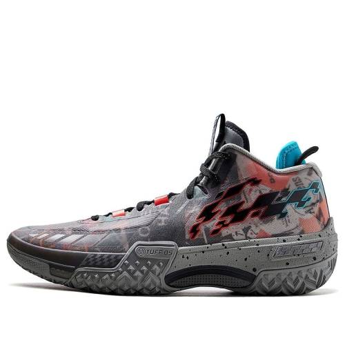 リーニン 薄墨色 薄墨色 \u0027PICTORIAL\u0027 スニーカー メンズ LI-NING JIE AO ABFT035-3 / GREY