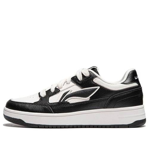 リーニン 白いこと 白いこと 黒いこと 黒いこと \u0027WHITE BLACK\u0027 スニーカー レディース LI-NING (WMNS) TIANJI AGCU096-4 / WHITE BLACK