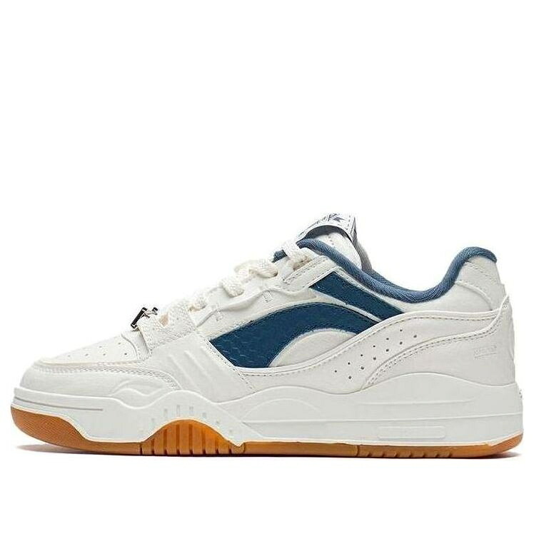 リーニン 白いこと 白いこと 青味 青み \u0027WHITE BLUE\u0027 スニーカー レディース LI-NING (WMNS) MOON WHITE AGCS252-2 / WHITE BLUE TAN