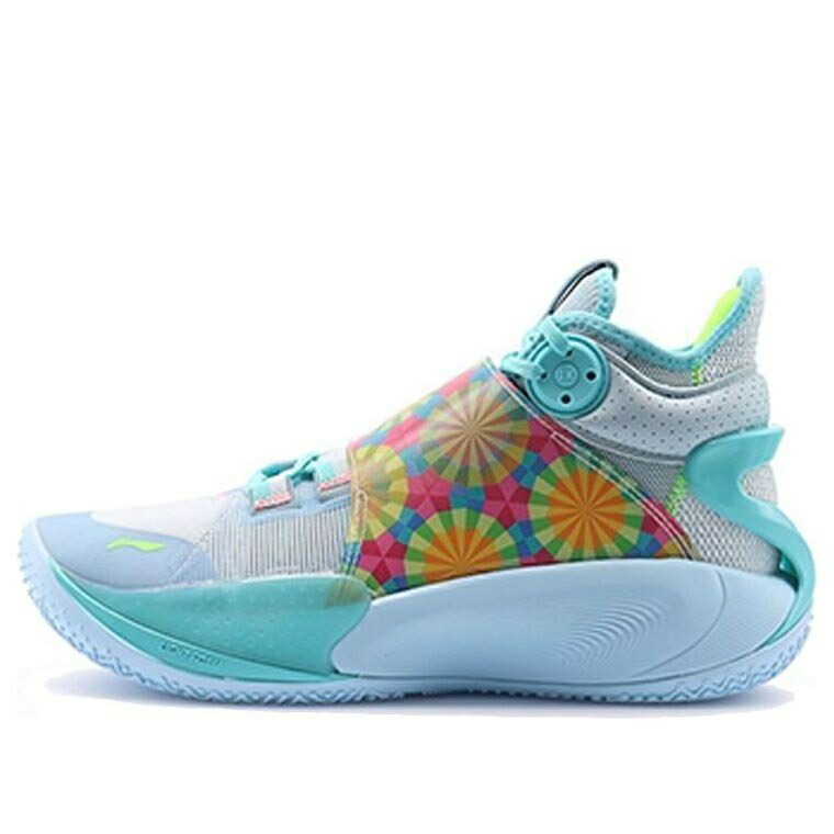 リーニン バスケットボール スニーカー 運動靴 青色 ブルー スカイ C.J. 'SKY MULTICOLOR' スニーカー メンズ LI-NING 9 MCCOLLUM BASKETBALL SHOES BLUE MULTI-COLOR' ABAR011-8 / SKY BLUE MULTI COLOR