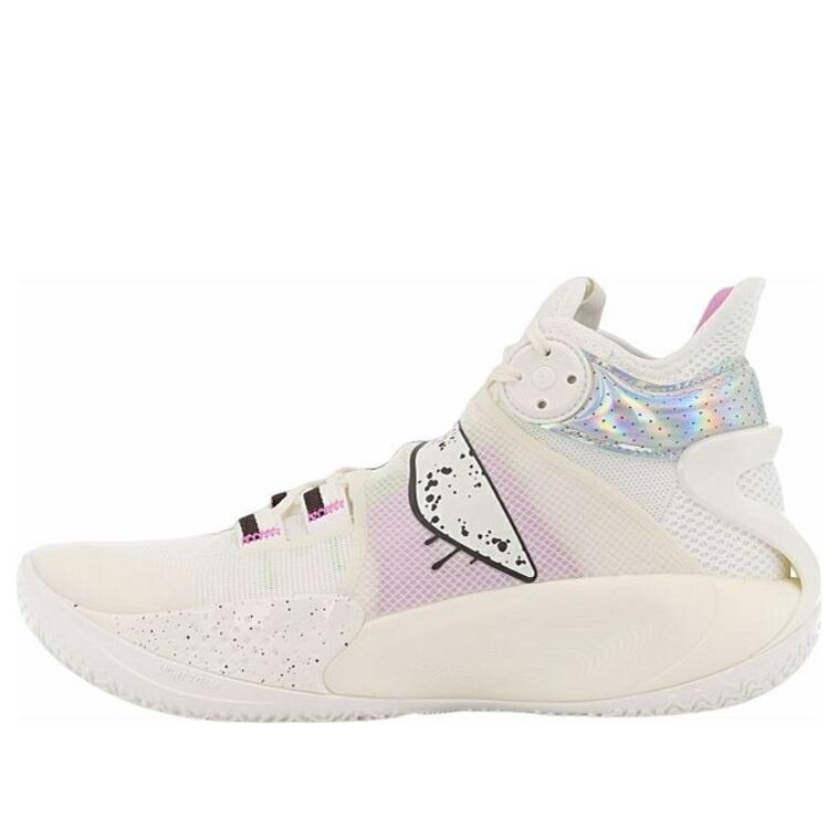 リーニン ピンク 白色 ホワイト 銀色 シルバー 'WHITE SILVER' スニーカー メンズ LI-NING SONIC 9 PINK ABAR011-7 / WHITE PINK SILVER