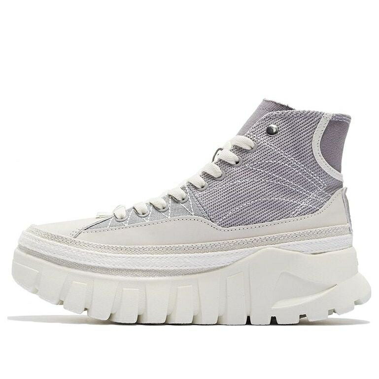 リーニン 縮くれる ウェイブ ブーツ ベージュ \u0027TAUPE BEIGE\u0027 スニーカー レディース LI-NING (WMNS) WAVE BOOT AZGS090-4 / TAUPE BEIGE