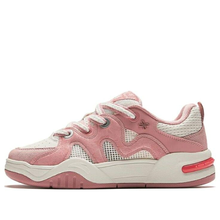 続きもの さくら色 白いこと 白いこと \u0027PINK\u0027 スニーカー レディース ANTA (WMNS) LIFE SERIES SNEAKERS 122428061-2 / PINK WHITE