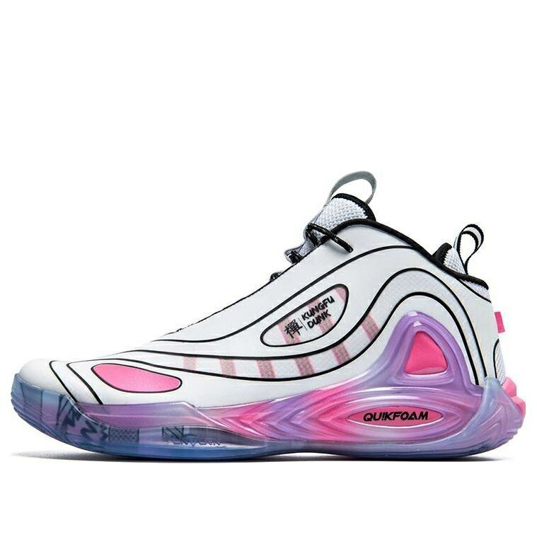 アイコン 篭球 スニーカー 運動すること靴 白いこと 白いこと サクラ色 \u0027WHITE PINK\u0027 スニーカー メンズ 361 DEGREES 361 DEGREES X AARON GORDON AG 2 ICON BASKETBALL SHOES 572031123-1 / WHITE PINK