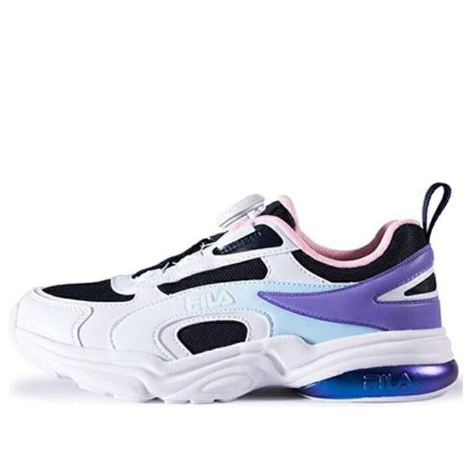 フィラ 紫 パープル 白色 ホワイト 黒色 ブラック 'WHITE BLACK' ジュニア キッズ FILA (GS) VOLANTE 2 SNEAKERS PURPLE K15G111108ANP / WHITE PURPLE BLACK ベビー マタニティ スニーカー