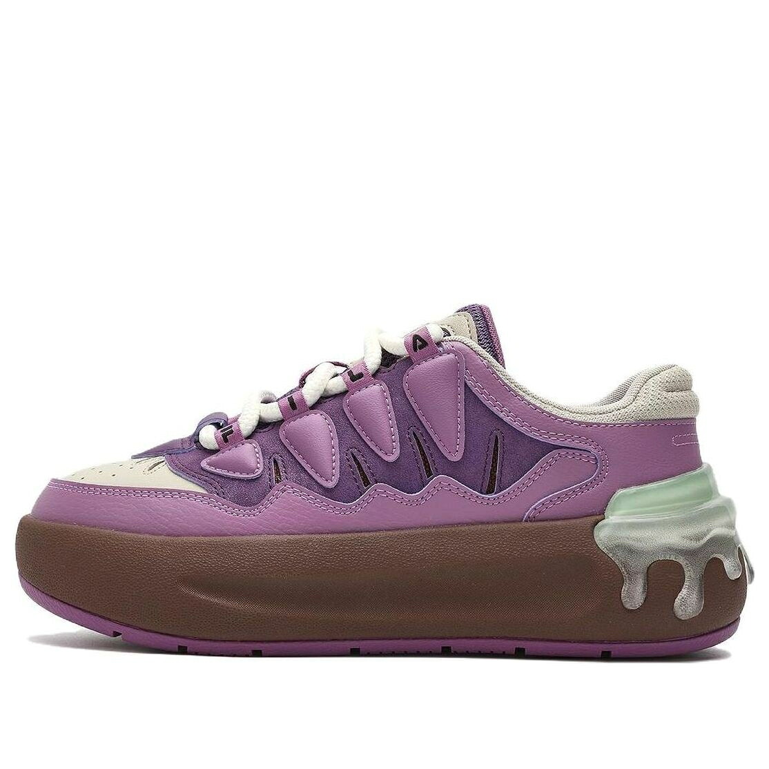 フィラ 紫 パープル 赤銅色 赤銅色 \u0027PURPLE BROWN\u0027 スニーカー レディース FILA (WMNS) CARROT SNEAKERS F12W411201FPA / PURPLE BROWN