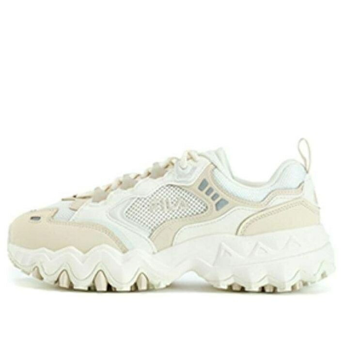 フィラ 白いこと 白いこと ベージュ \u0027WHITE BEIGE\u0027 スニーカー レディース FILA (WMNS) OAKMONT SNEAKERS F12W332105FWA / WHITE BEIGE