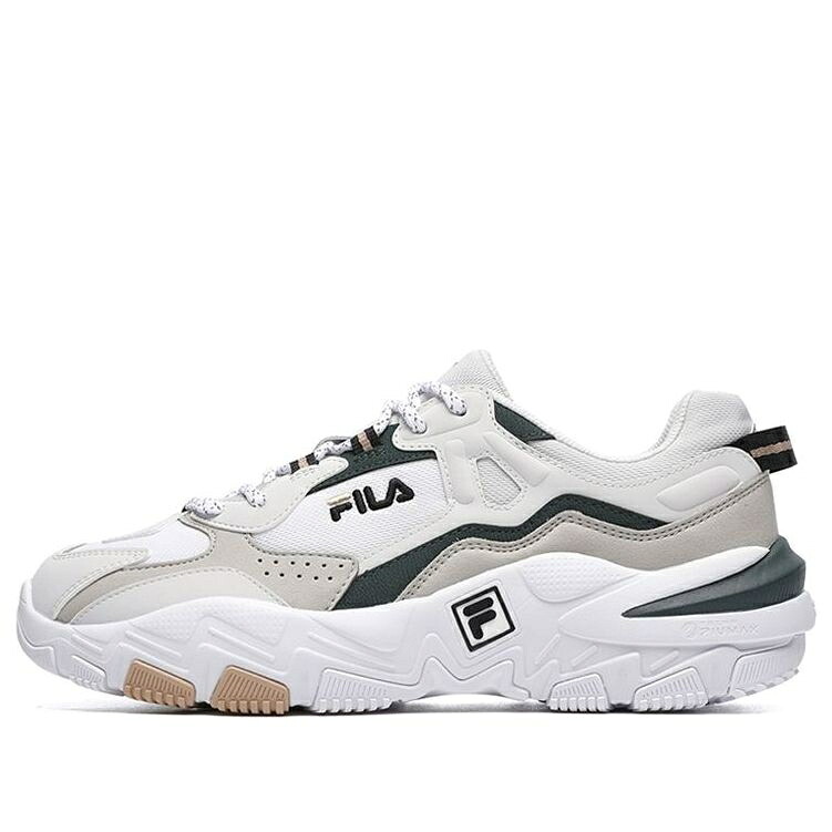 フィラ 白いこと 白いこと 薄墨色 薄墨色 緑 緑であること \u0027WHITE GREY\u0027 スニーカー メンズ FILA 2 RUNNING SNEAKERS F12M216132FNW / WHITE GREY GREEN