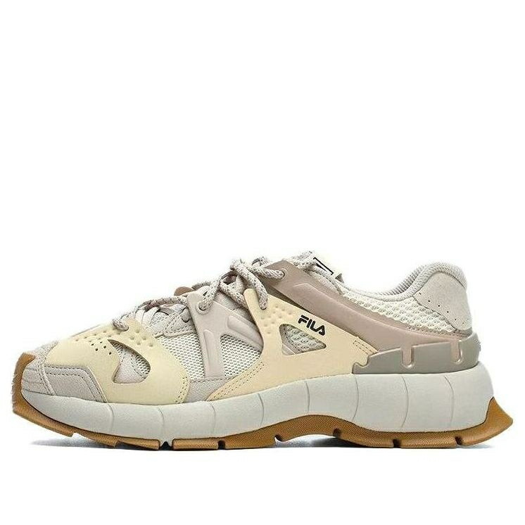 フィラ スニーカー 運動靴 ベージュ 茶色 ブラウン クリーム 白色 ホワイト BEIGE WHITE スニーカー メンズ FILA INSETTO ATHLETIC SHOES F12M321103FSS / BEIGE BROWN CREAM WHITE