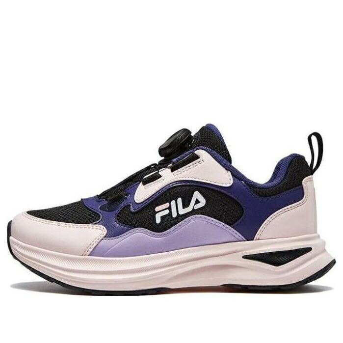 フィラ スニーカー 運動すること靴 黒いこと 黒いこと サクラ色 紫 パープル 青味 青み \u0027PINK PURPLE\u0027 御坊っちゃん キッズ FILA (GS) FASHION SPORT SHOES BLACK K15B342401FNC / PINK BLACK PURPLE BLUE もの言う花 マタニティ スニー