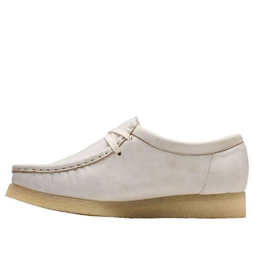 クラークス 白いこと 白いこと \u0027WHITE\u0027 スニーカー レディース CLARKS (WMNS) WALLABEE 26181115 / WHITE