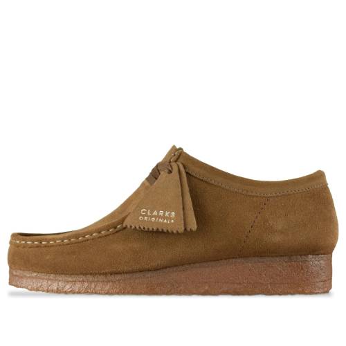 クラークス 赤銅色 赤銅色 \u0027COLA\u0027 スニーカー メンズ CLARKS WALLABEE 26155518 / BROWN